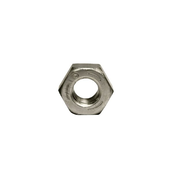 Newport Fasteners Hex Nut, 1"-8, Steel, Grade C, Plain, 1-5/8 in Ht, 500 PK 675695-BR-500 - main